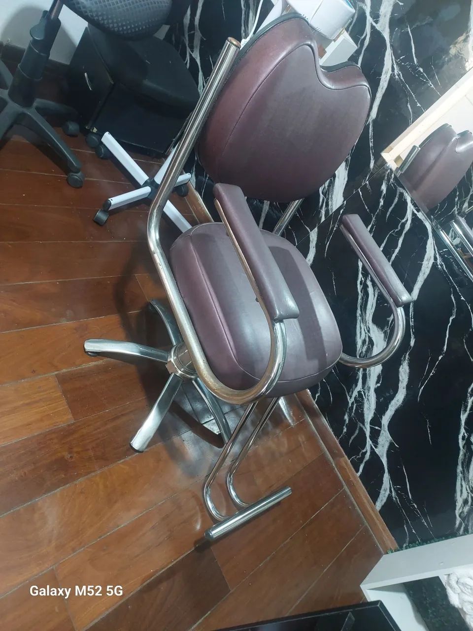 Cadeira de salao de beleza 