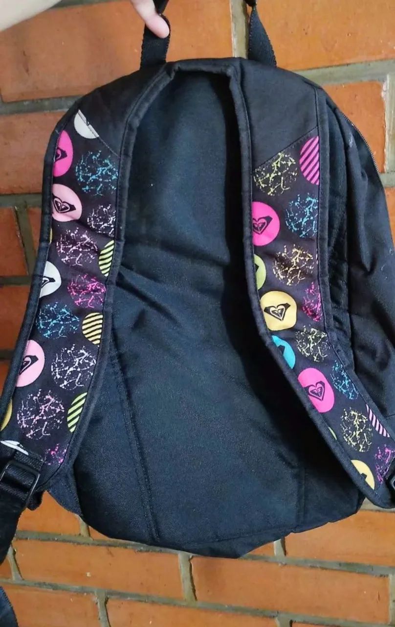 Mochila Roxy colorida  - Foto 2
