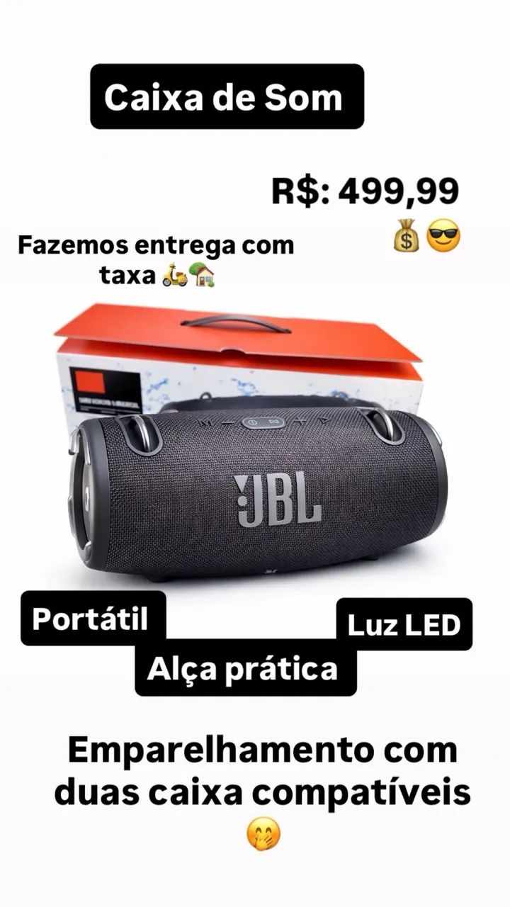Caixa de som JBL 