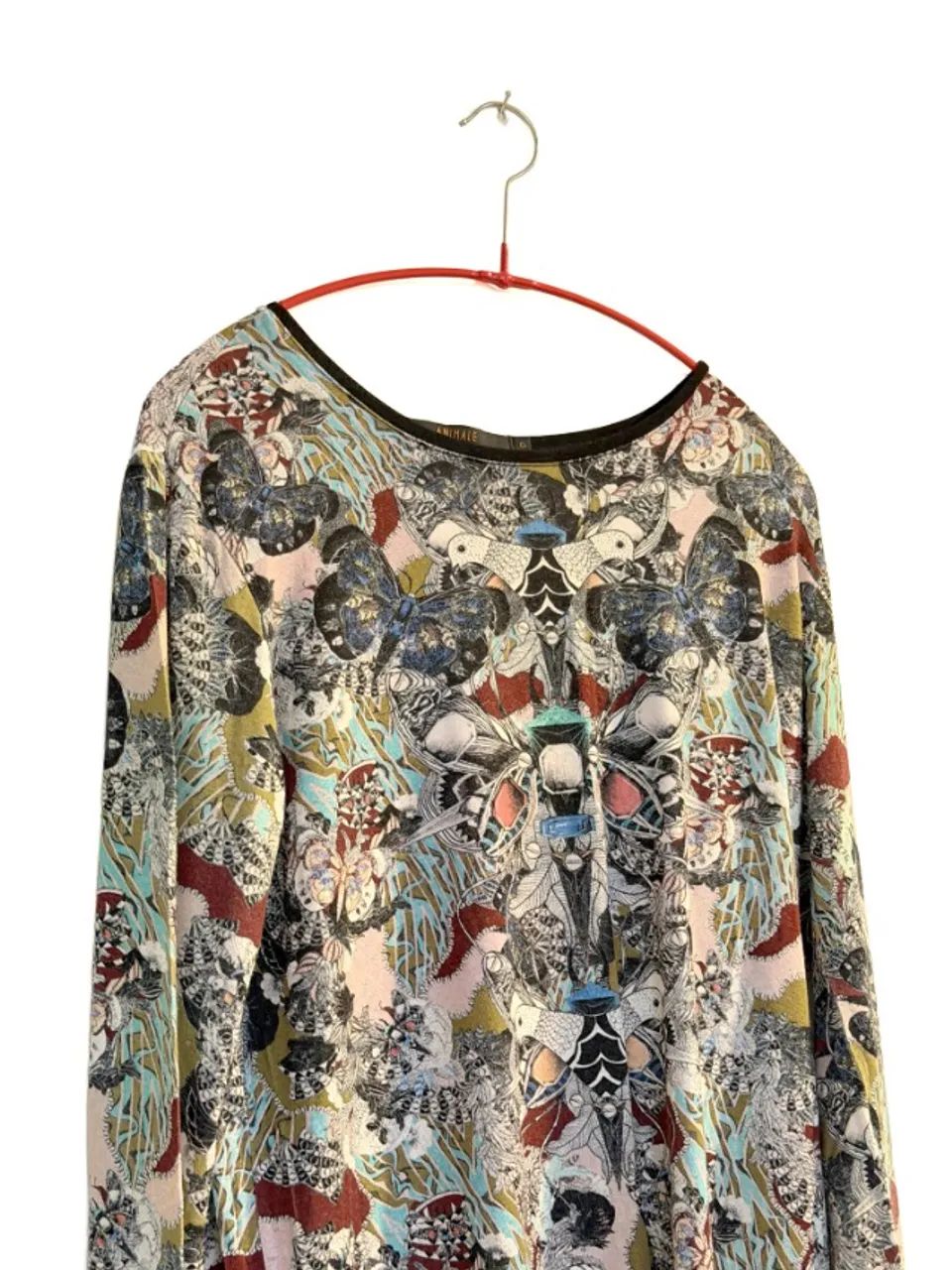 Blusa estampada manga comprida Animale G - Foto 2