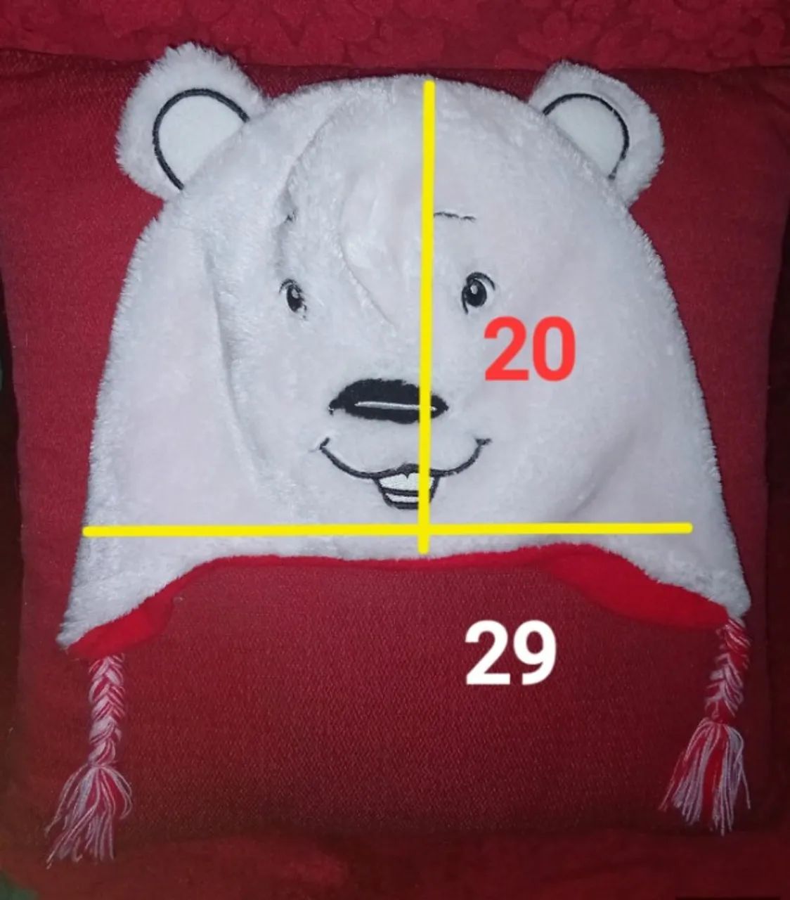 Touca  infantil urso Coca-Cola  - Foto 2