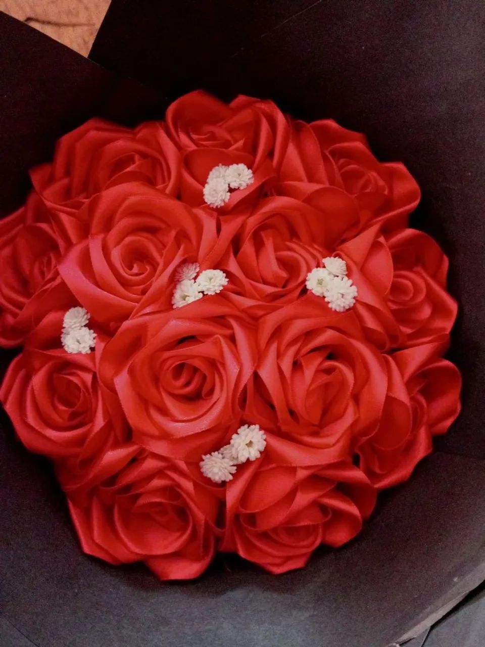 Buquê de cetim, vermelho  - Foto 5