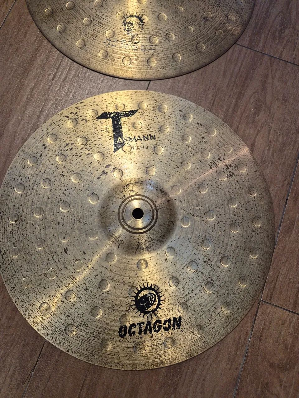 Pratos chimbal octagon tasmann 14" - Foto 3