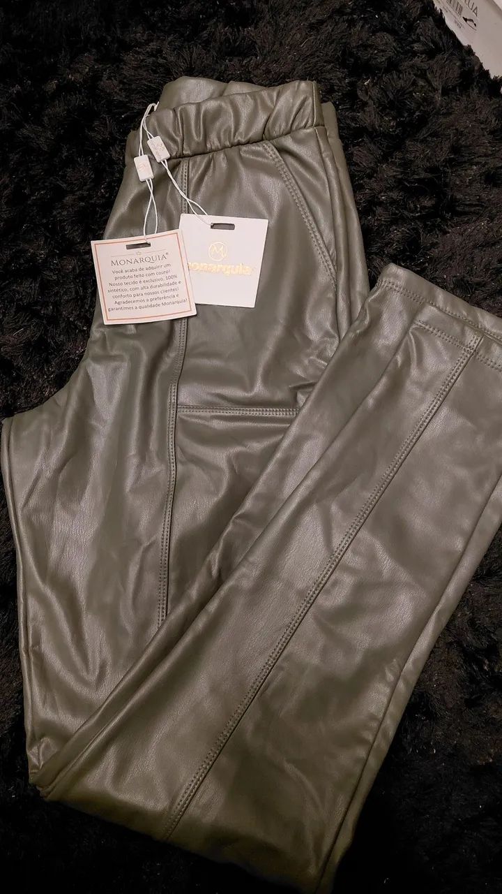 Calça couro - Foto 2