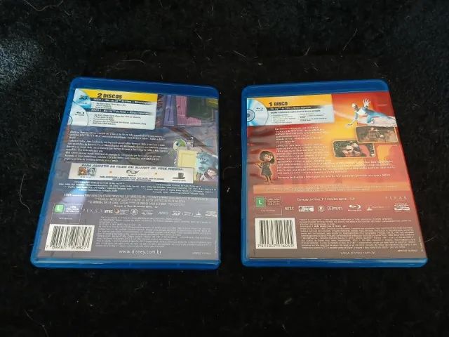 Blu-ray Monstros S.A. duplo e Os Incriveis - Foto 3
