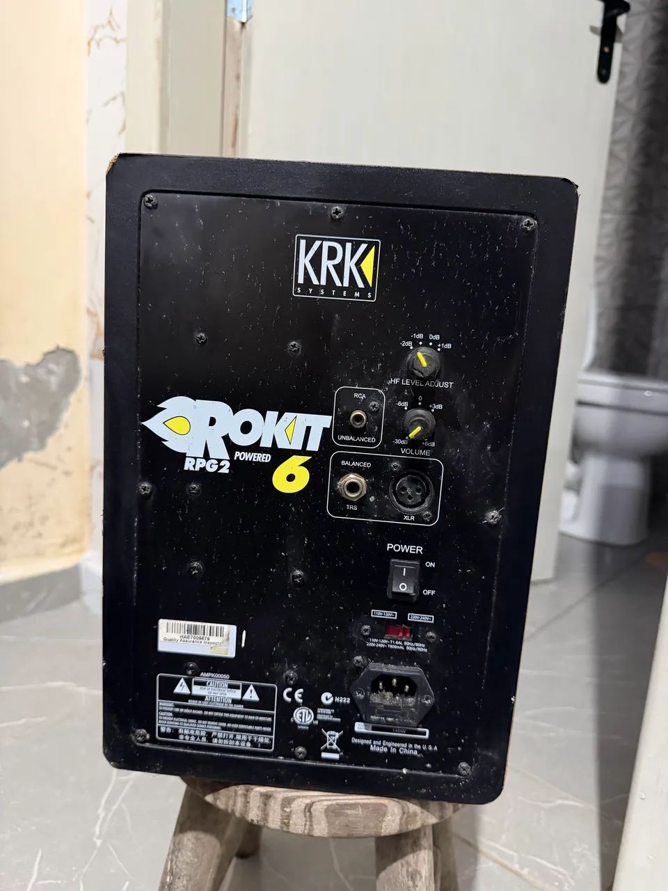 MONITOR DE SOM ROKIT 6 KRK  - Foto 4