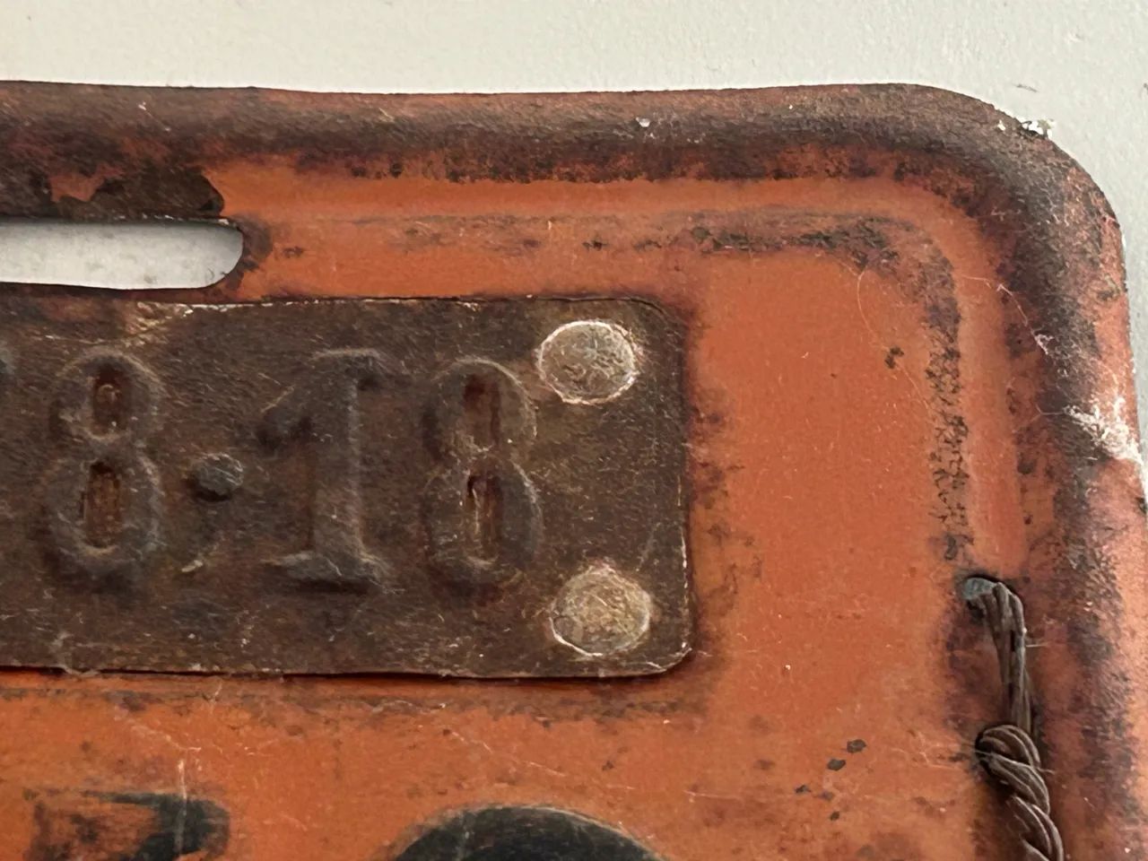 Placa de carro antiga 1964  - Foto 4