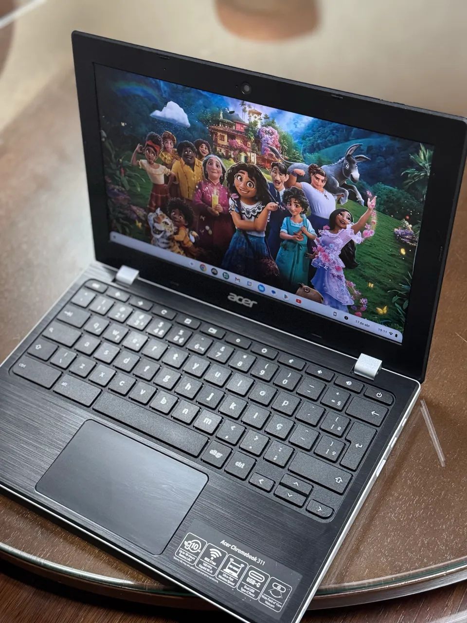 Chromebook Acer 4GB 32GB - Impecável - Caixa e acessórios