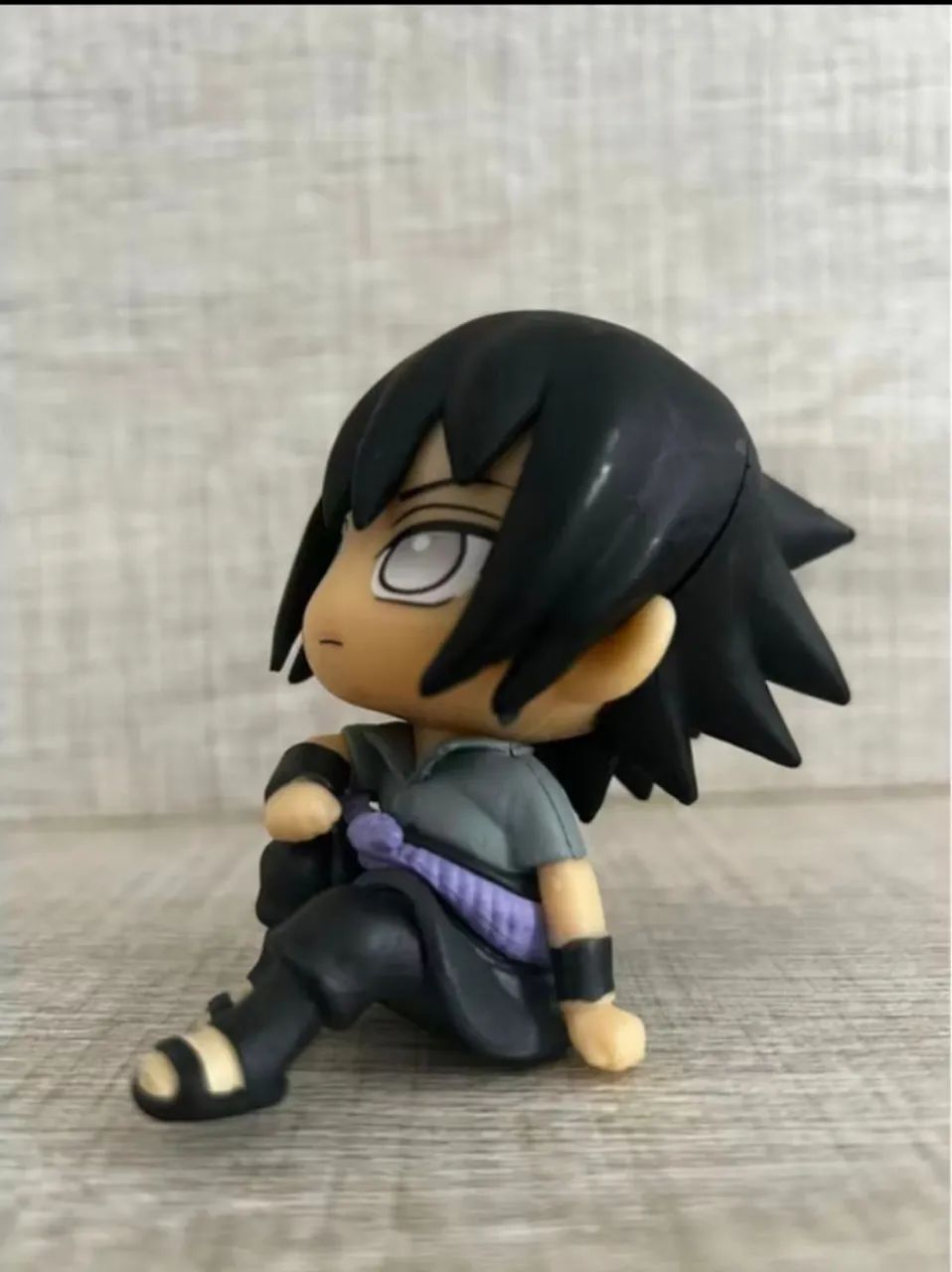 Sasuke Uchiha Action Figure Kawaii 9cm Lacrado  - Foto 2