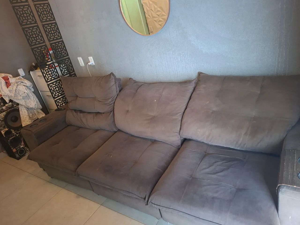 Sofa grande 3 metros - Foto 5