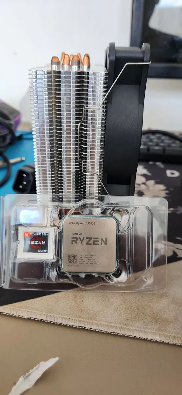 Processador ryzen 3 3200g mais Cooler
