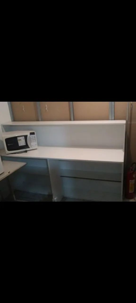 Balcão de atendimento 2x1,25mt 