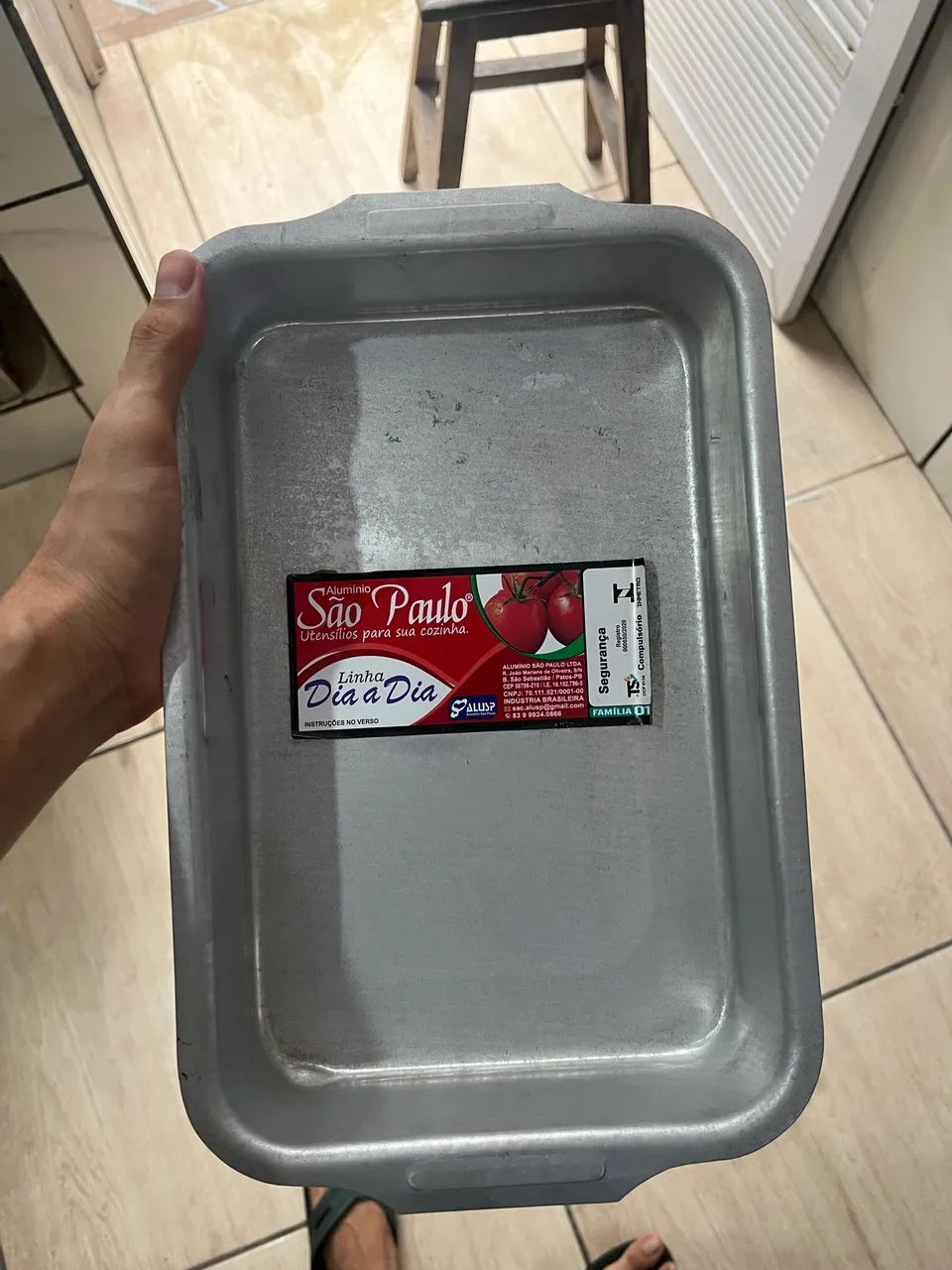 Forma, retangular, assadeira/ pequena 