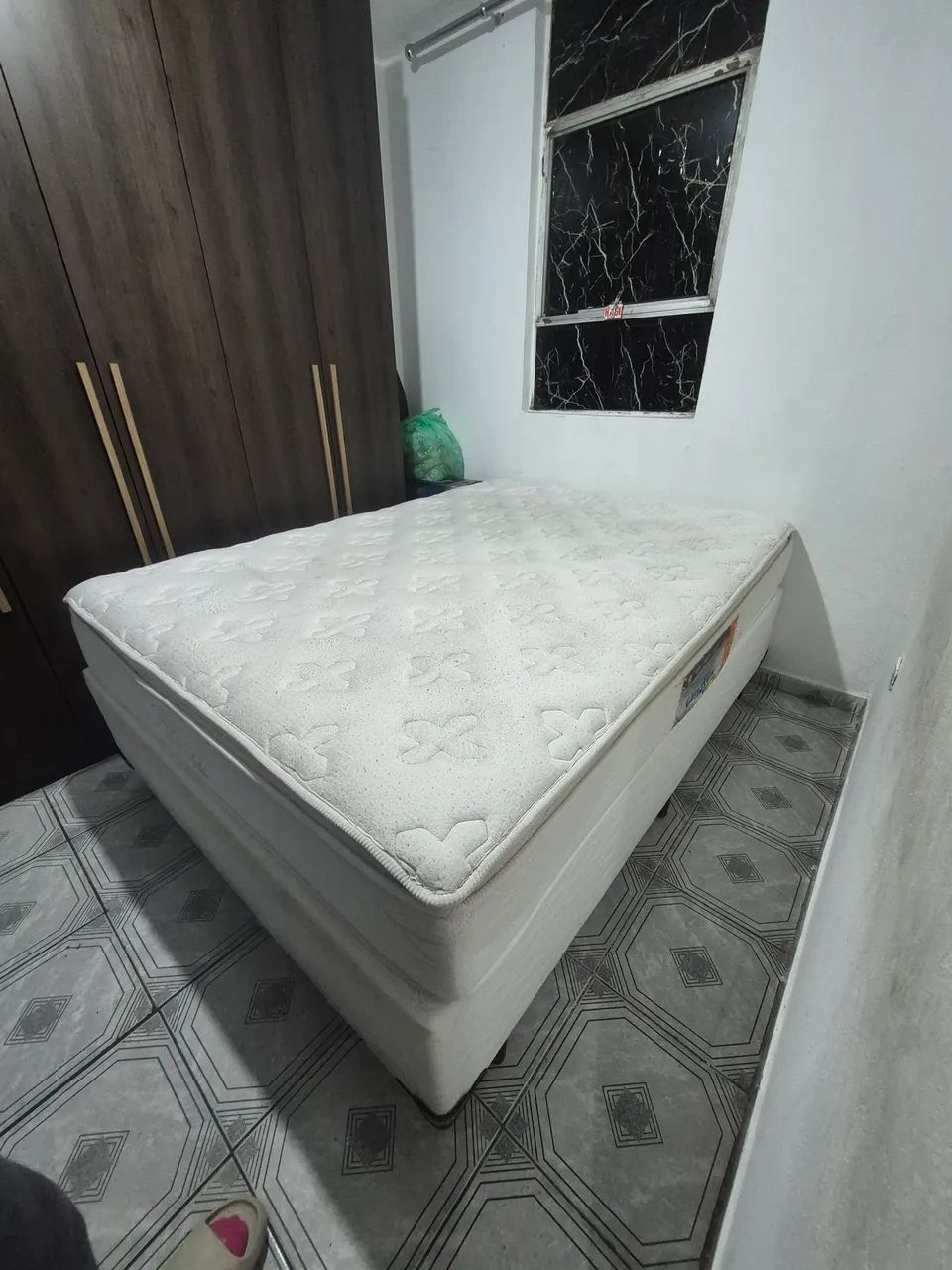 Cama Box Casal Umaflex Itália R$ 500 - Foto 3