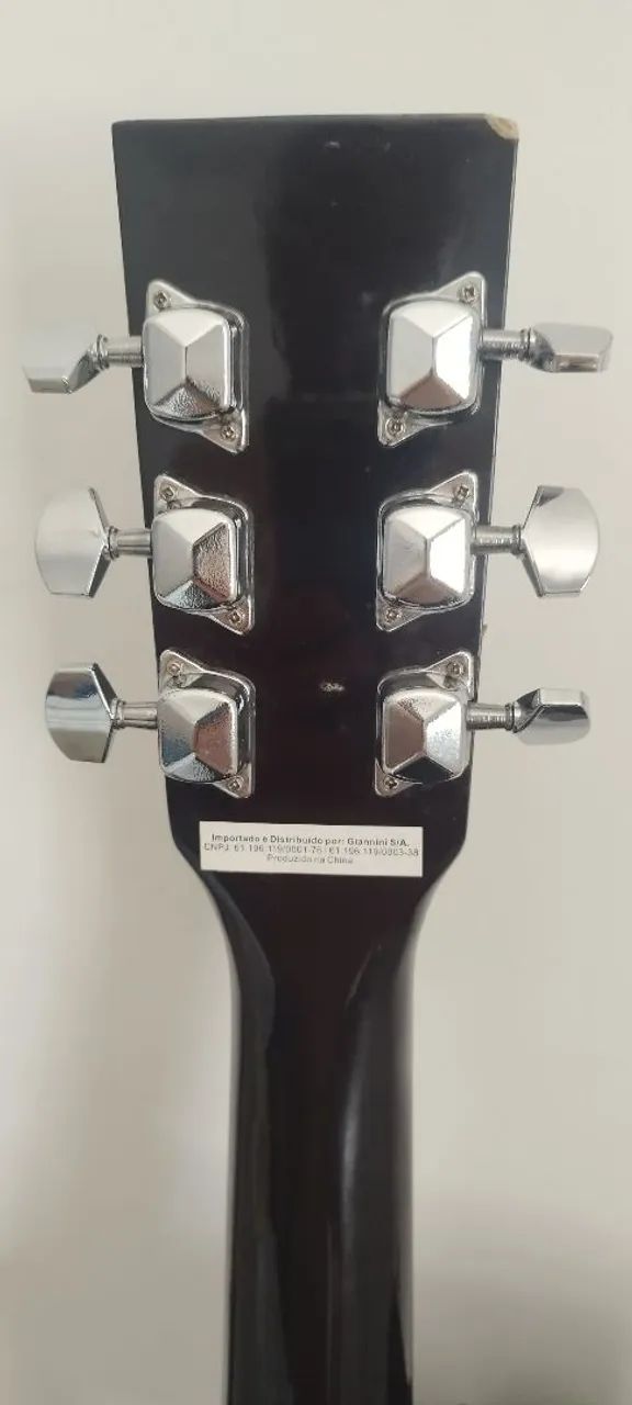 Violão Giannini Performance GF-1 Ceq n - Foto 3