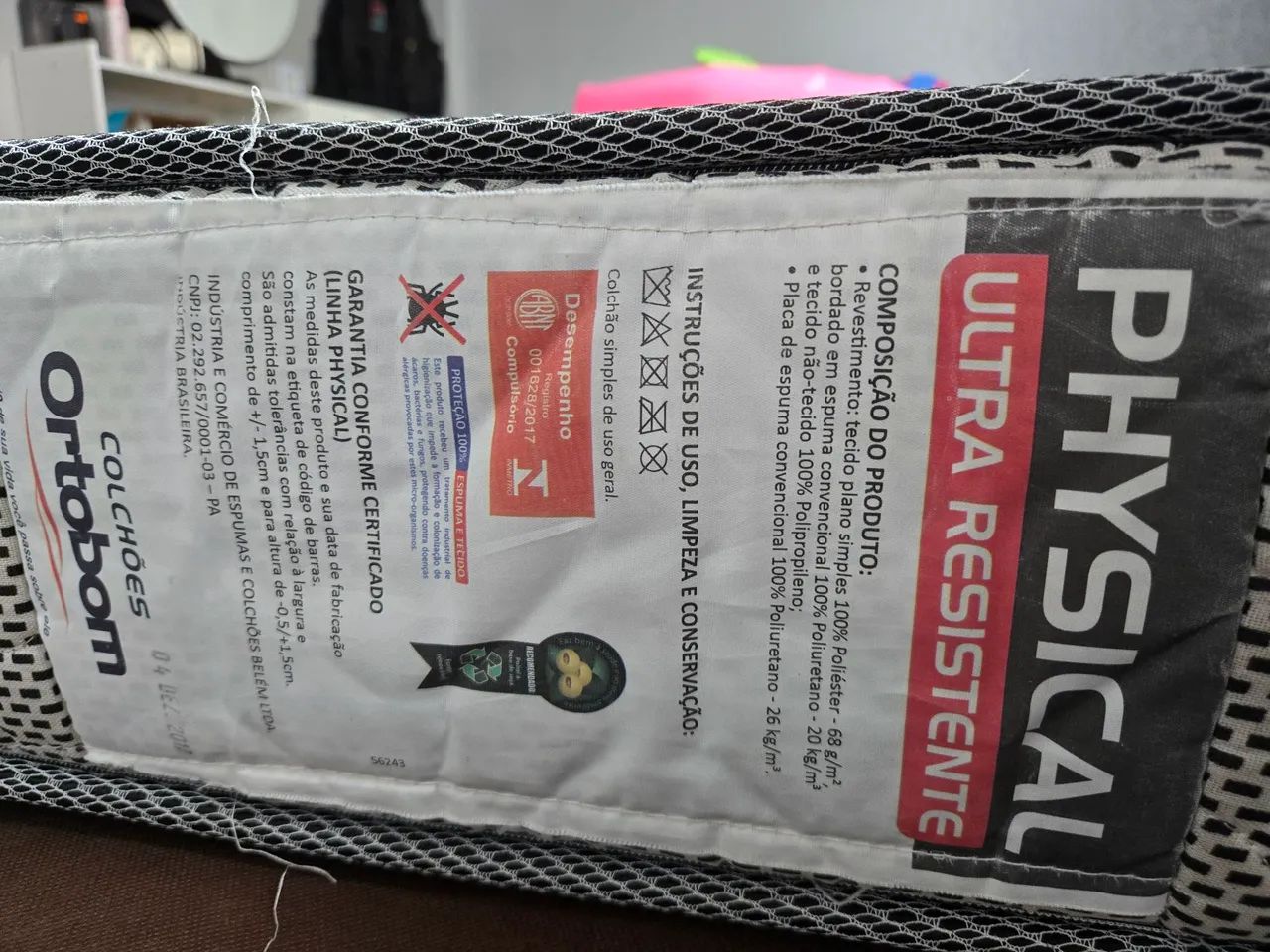 CAMA BOX SOLTEIRO ORTOBOM PHYSICAL ULTRA RESISTENTE - Foto 3