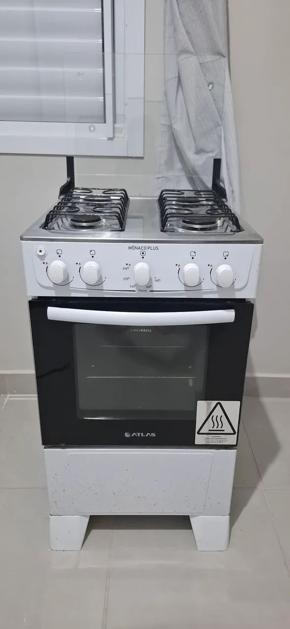 Fogão 4 bocas automático 