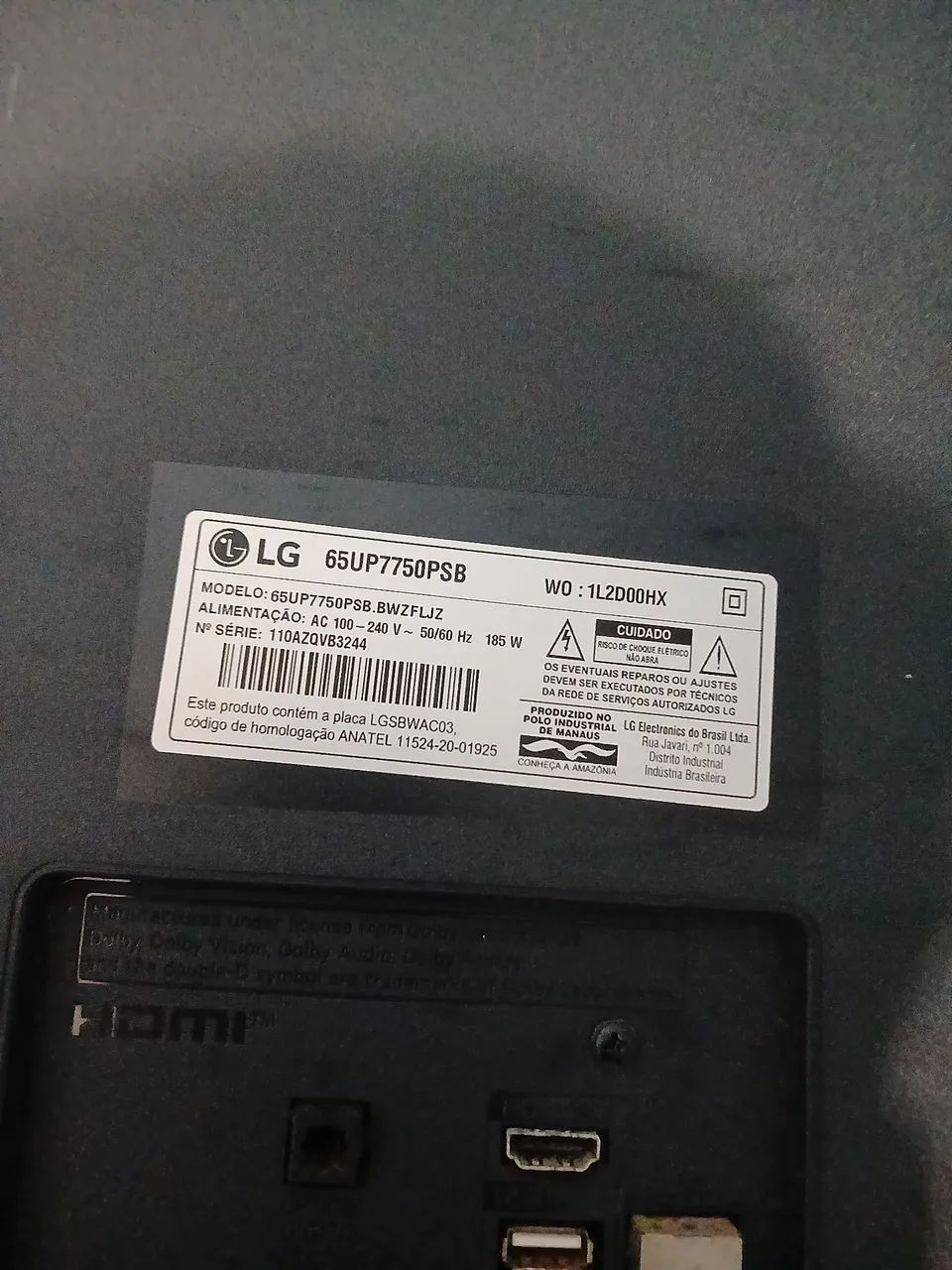 Vende-se TV 65 polegadas  - Foto 2