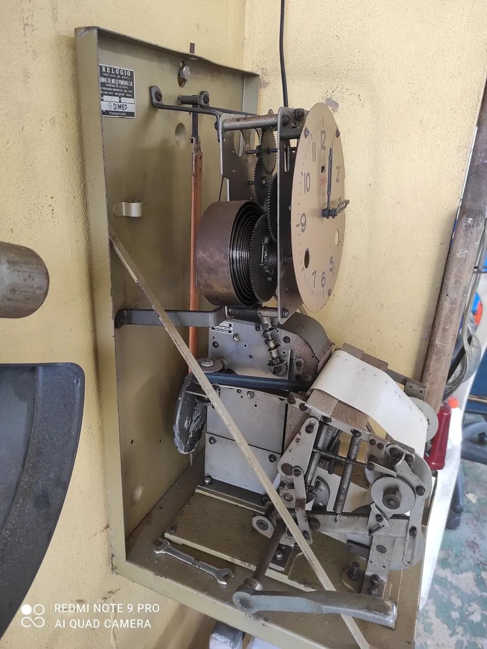 Relógio de ponto antigo,DIMEP, funcionando: - Foto 2