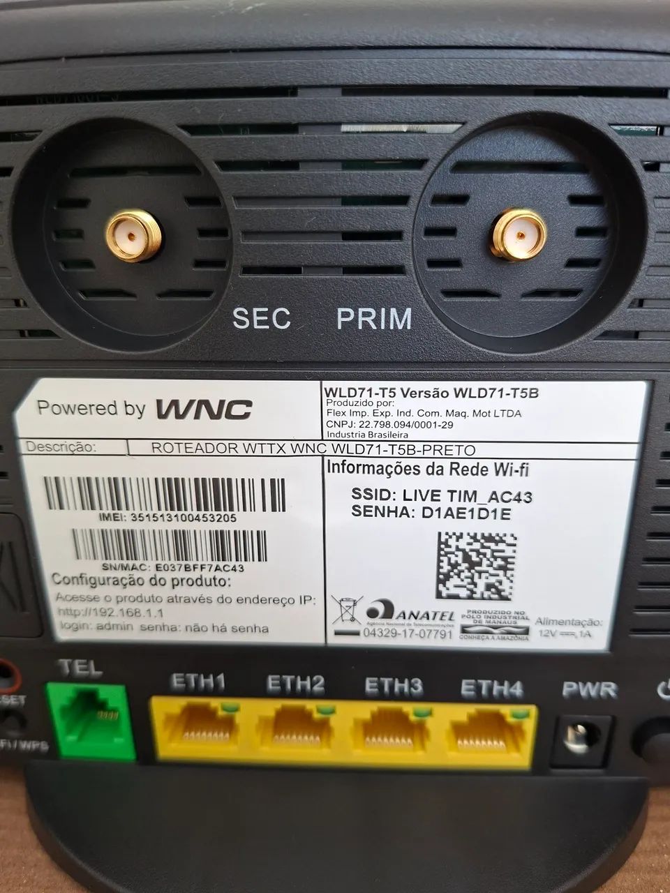 Roteador 4g WLD71-T5 - Foto 4