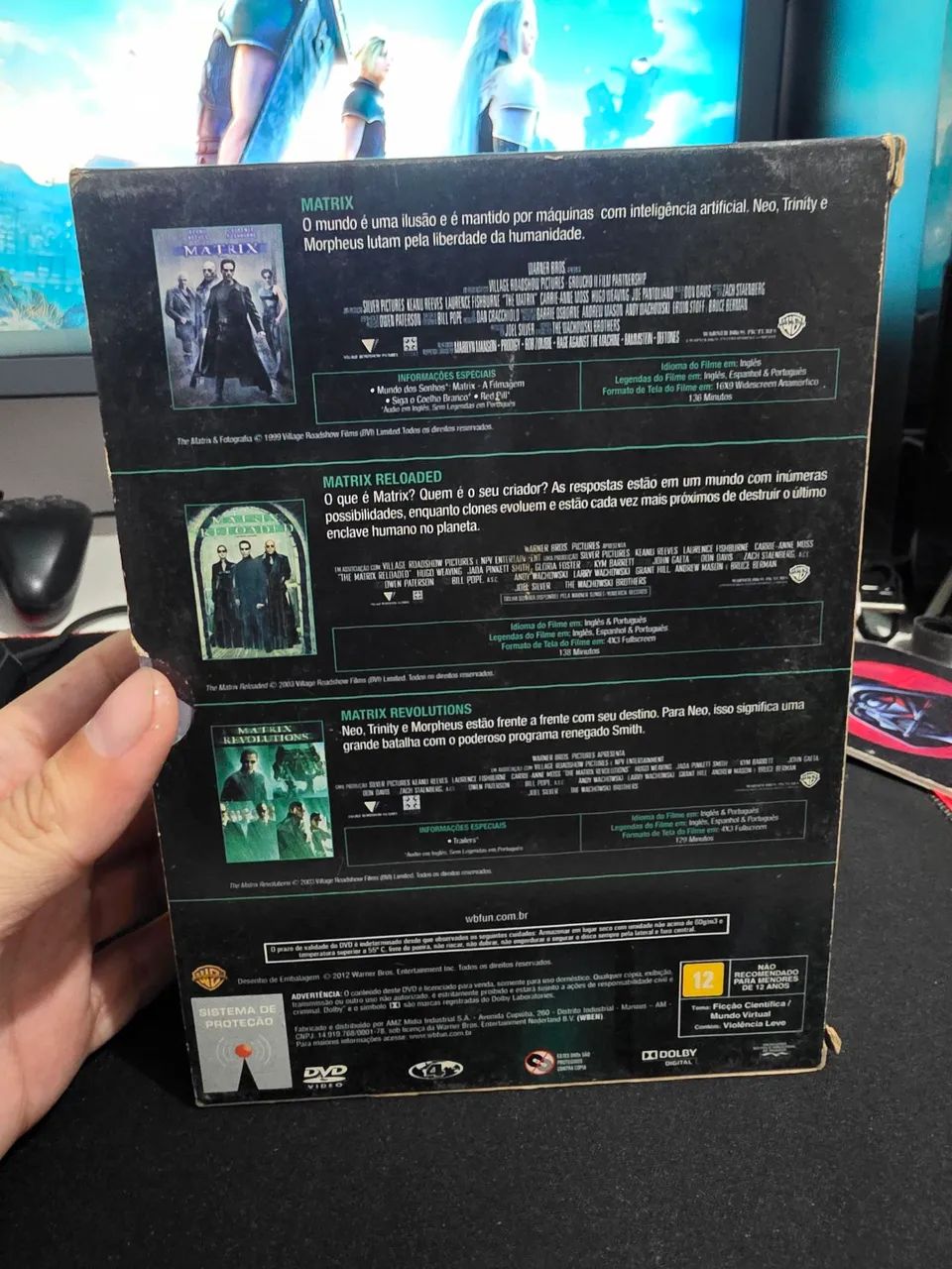 Box DVD Matrix (Triologia) - Foto 4