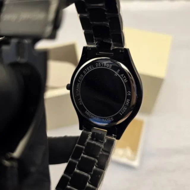 Relógio Michael Kors MK3221 Preto Original 39mm - Foto 2