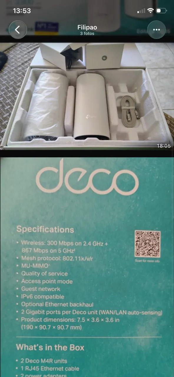 Vendo esse roteador de internet  - Foto 2