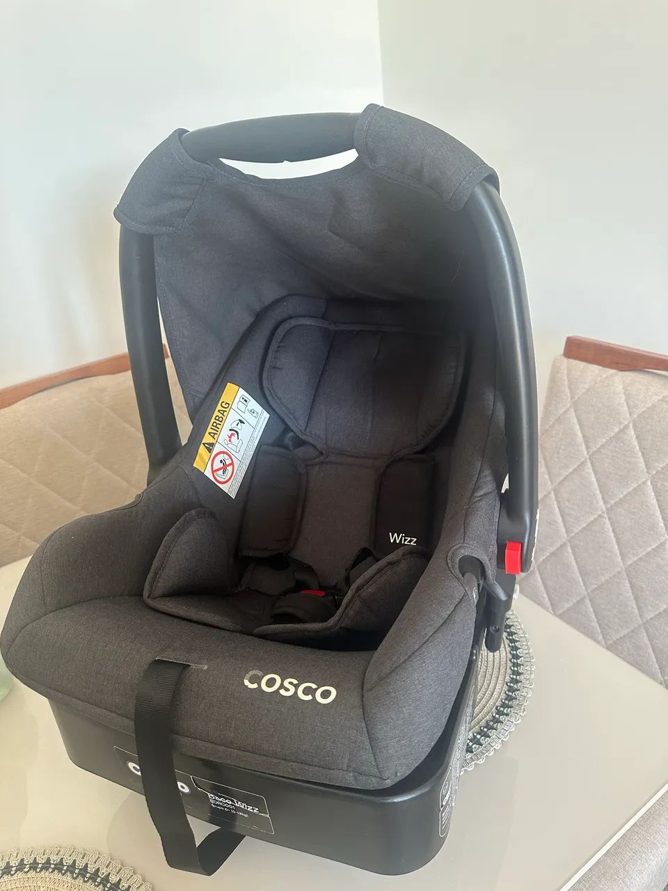 Bebê conforto + base da marca cosco  - Foto 3