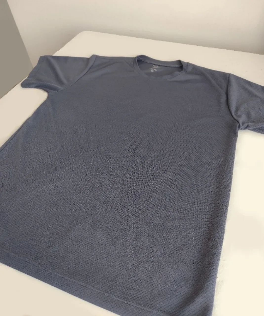 Camiseta Dry Fit Cinza - Foto 2