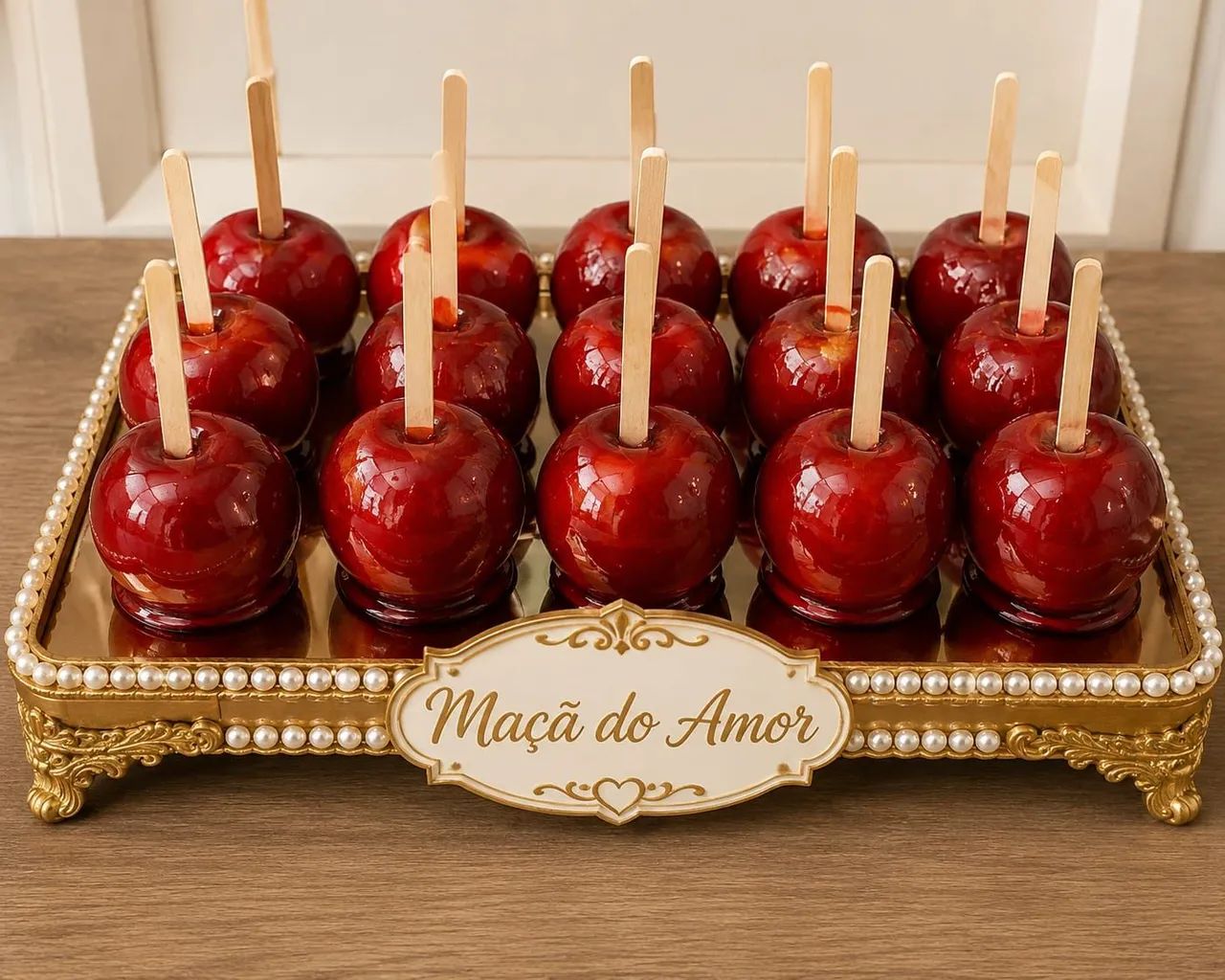 Algodão doce e maçã do amor  - Foto 3
