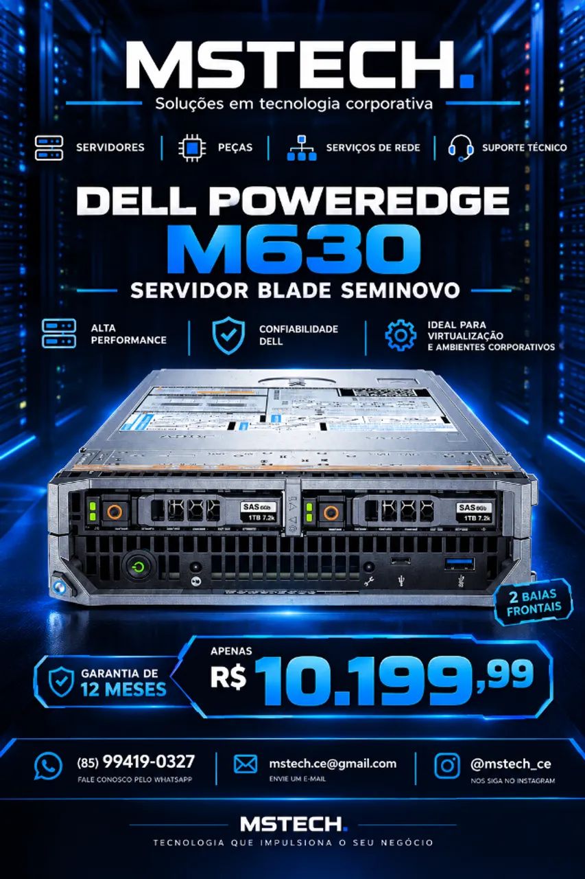 Servidor Blade Dell PowerEdge M630