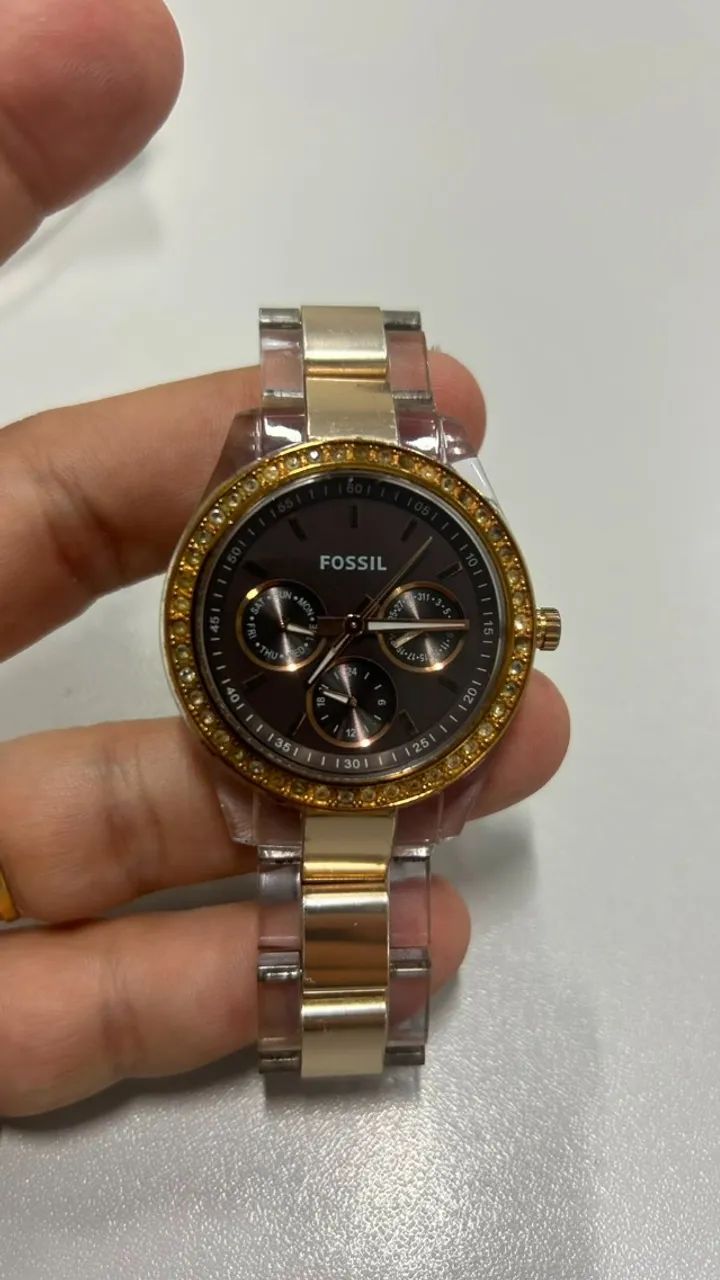 Fossil Stella ES2806 em excelente estado de conservação. - Foto 2