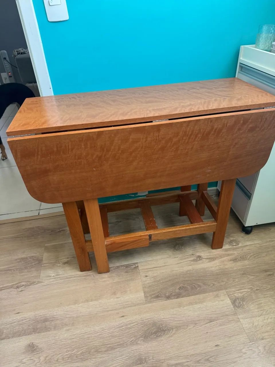 Mesa dobrável de Madeira