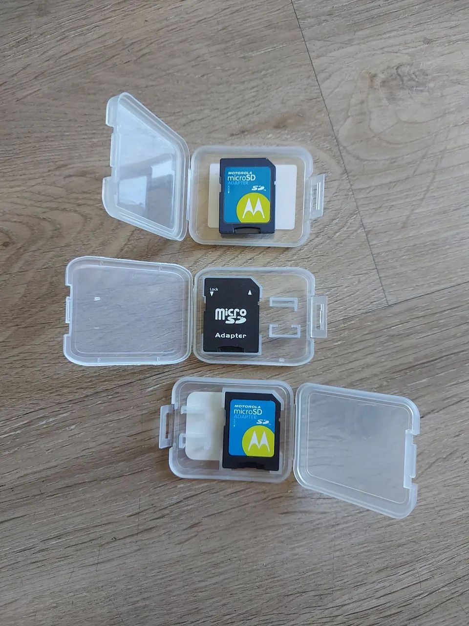 Adaptador de cartão microSD - Kit com 3 unidades 