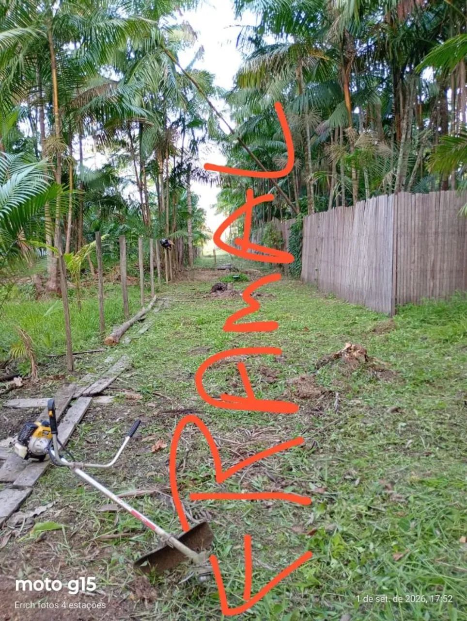 Terreno próximo anauerapucu medindo 10x50 aceito proposta tel. *01 - Foto 3