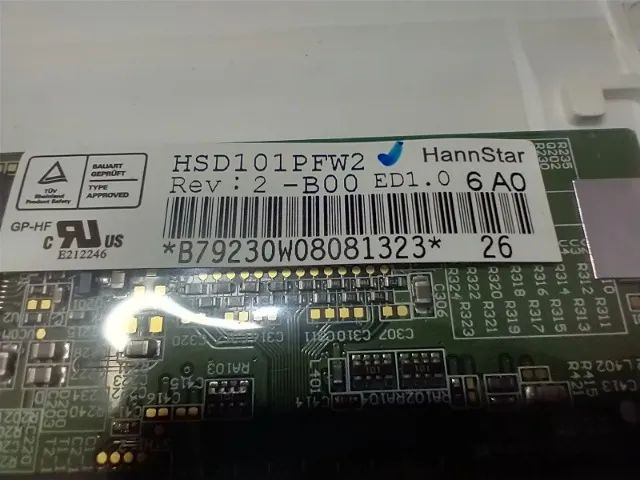 Tela LED 10.1 HSD101PFW2-B00 40 Pinos - Foto 2