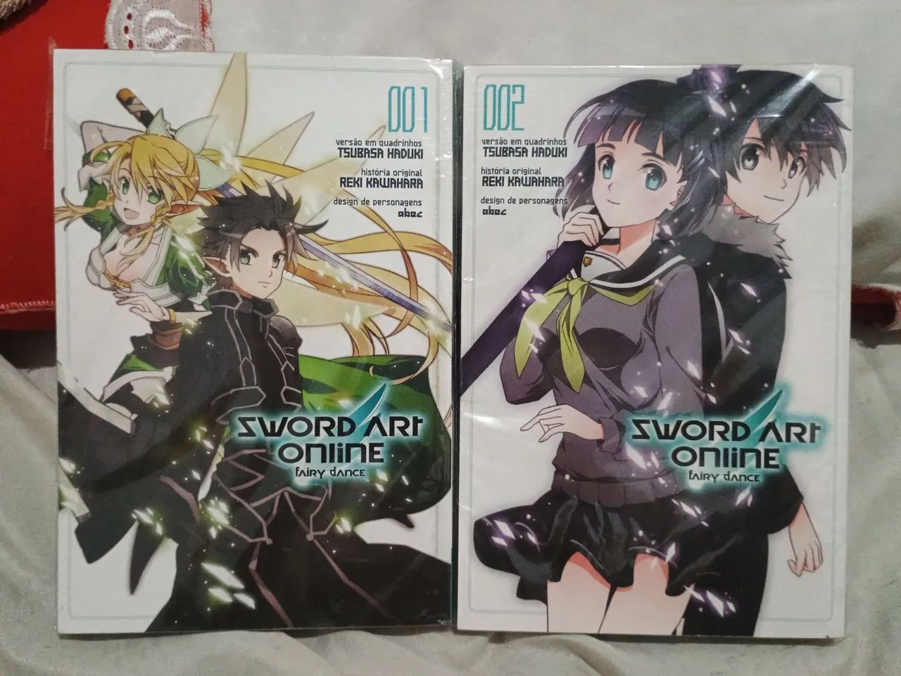 Mangá seord art online fairy dance