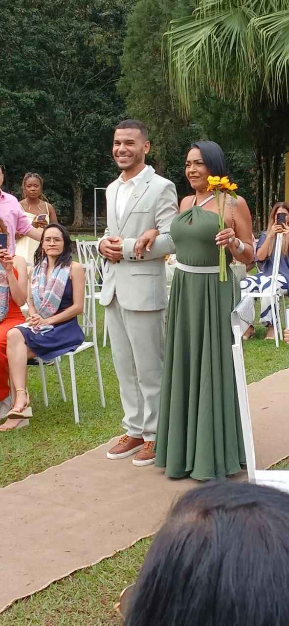 2 vestidos de casamento verde - Foto 4