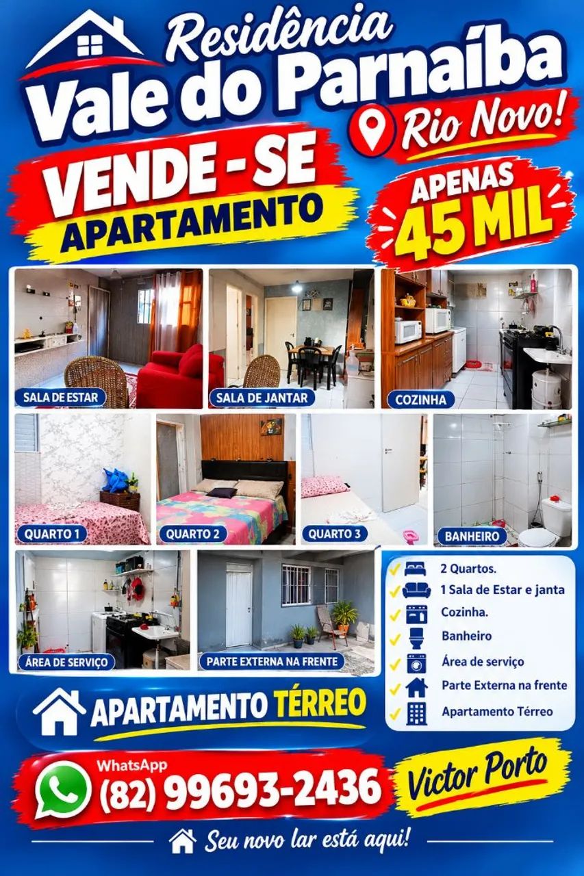 Vendo Chave de Apartamento Já Quitado ....  - Foto 2