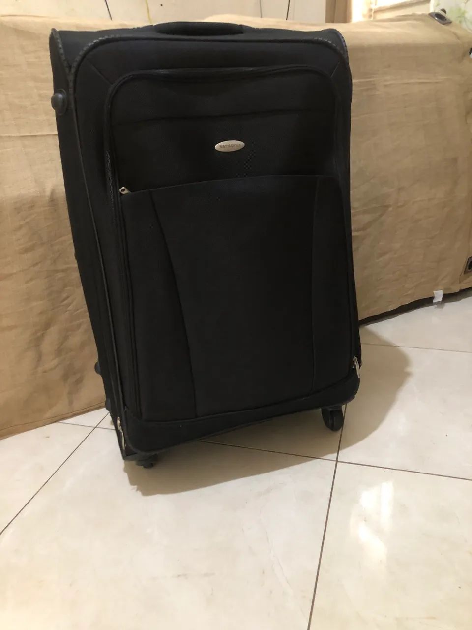 Mala de Viagem Samsonite Grande (Softside) - 100% Original e Importada - Foto 3