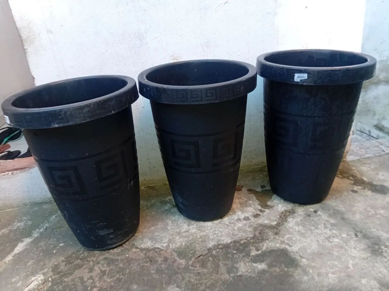 3 vasos gregos 32 litros 