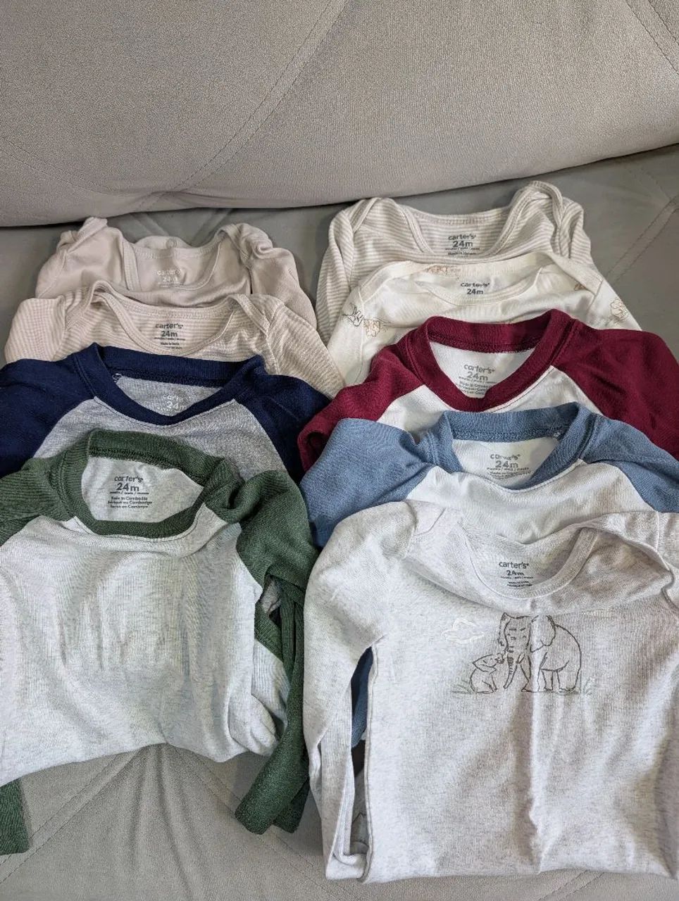 Bodys Carter's 9 unidades 
