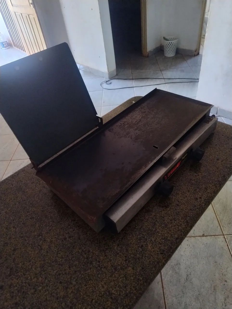 Chapa com prensa para lanches  - Foto 2