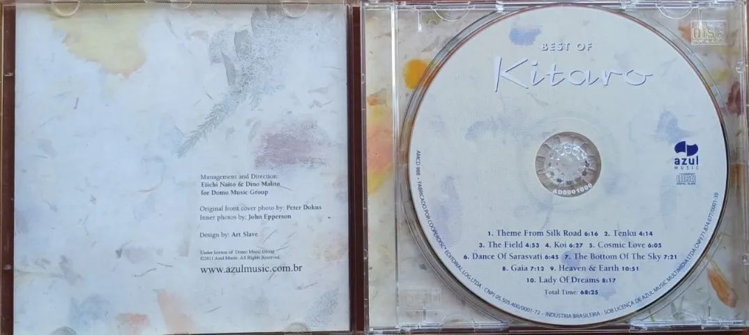 Cd Best Of Kitaro - Foto 3