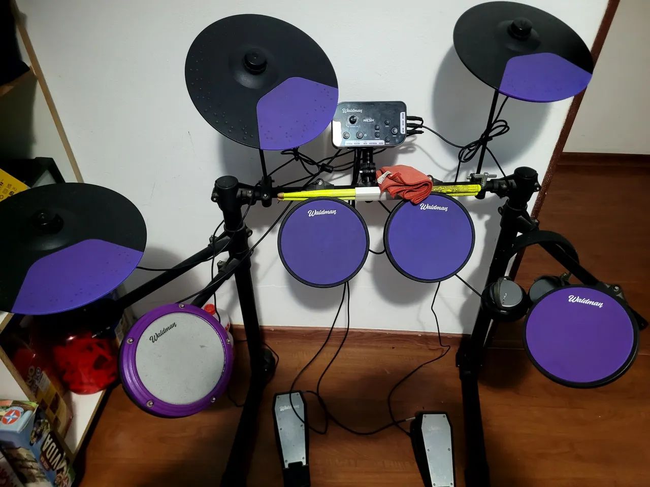 Bateria eletrônica waldman