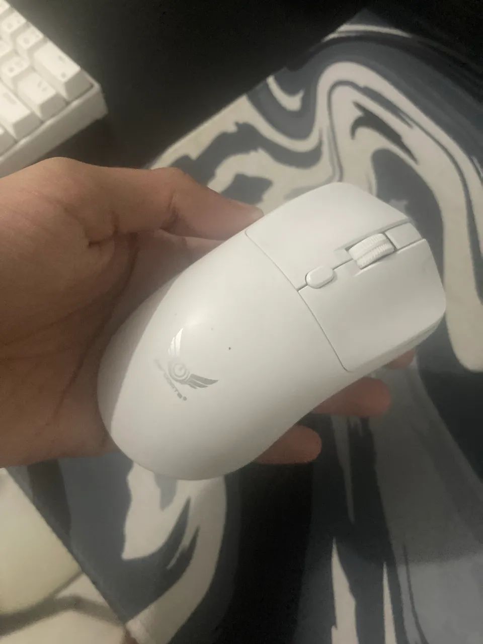Vendo teclado + mouse branco  - Foto 3