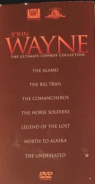 Box 7 DVDs John Wayne The Ultimate Cowboy Novo Lacrado Importado em Inglês  - Foto 4