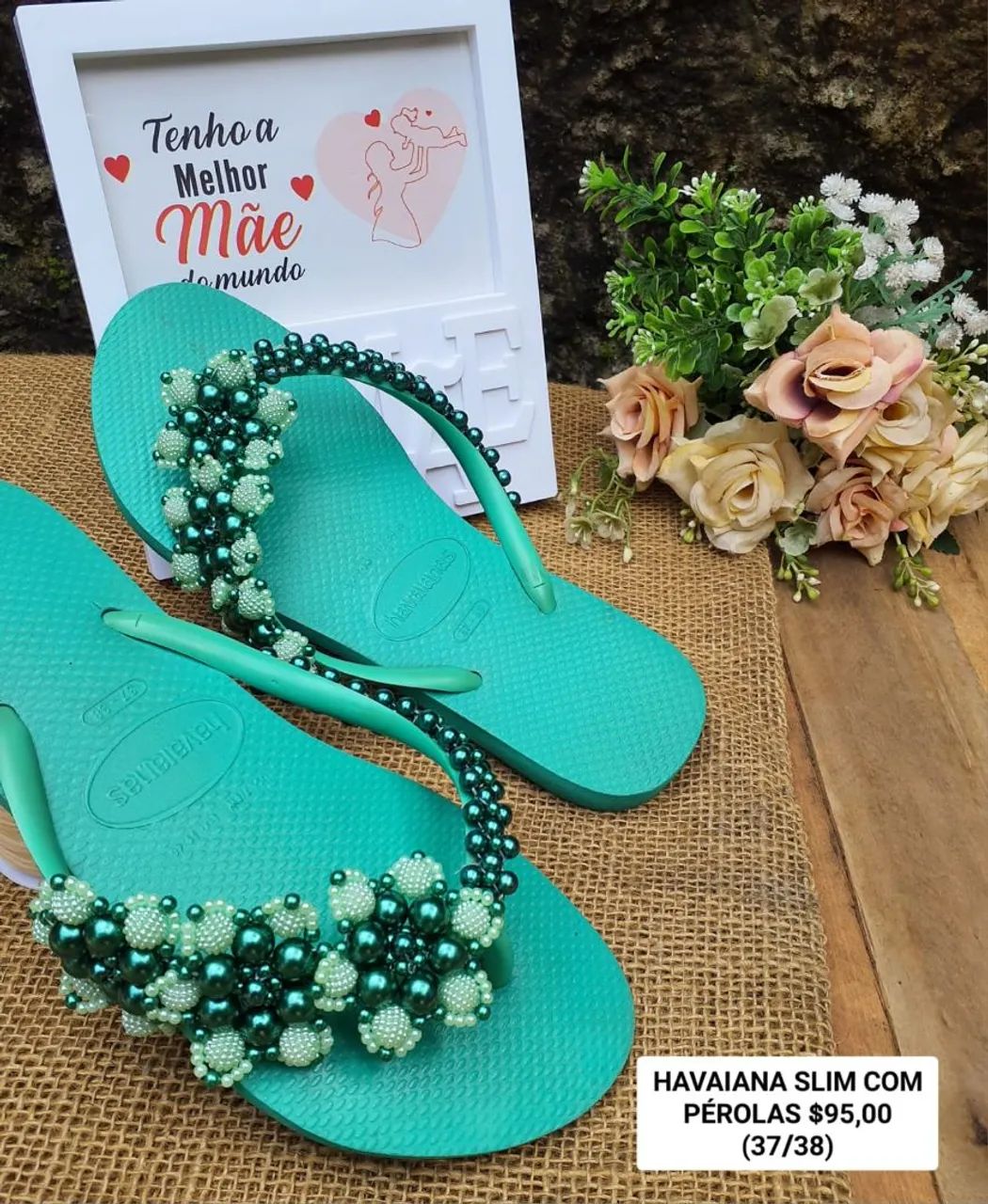 Havaiana decorada  - Foto 2