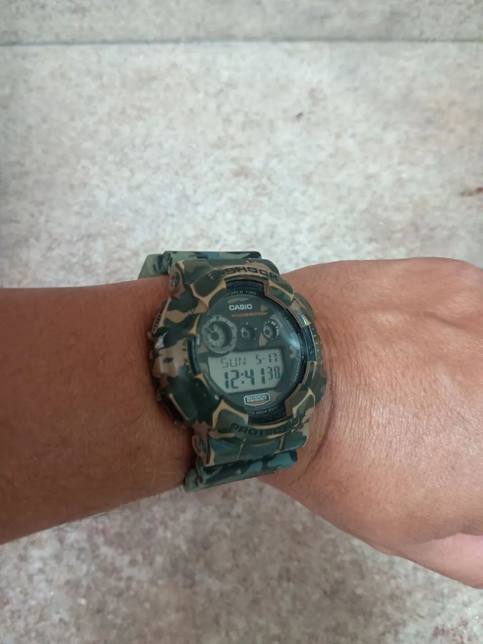 Rel ógio Casio GShock camuflado  - Foto 2