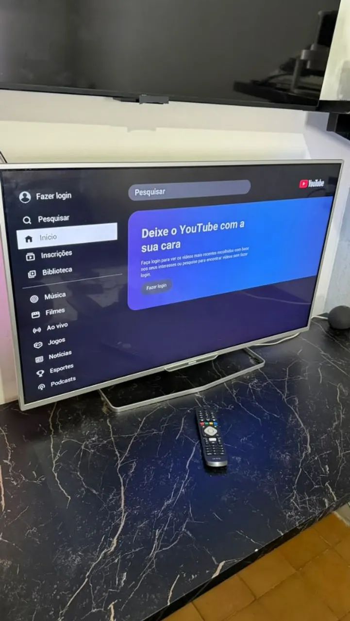 TV Philips 43" - Linda e Funcionando perfeitamente entrego  tenho outros móveis e tvs - Foto 5